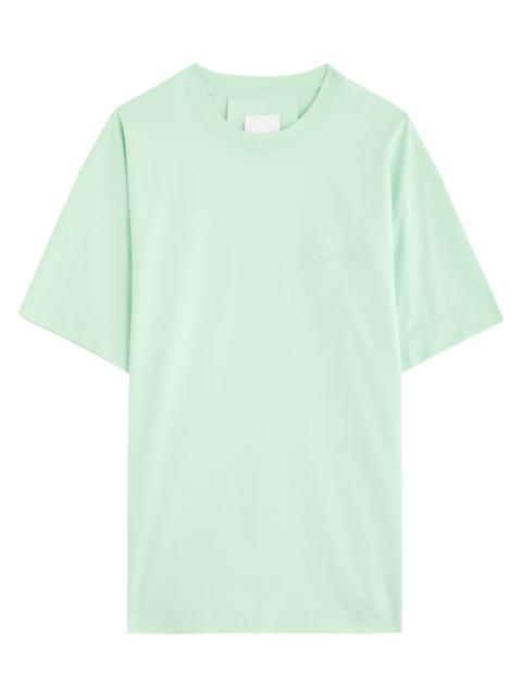 Givenchy Logo-embossed Cotton T-shirt