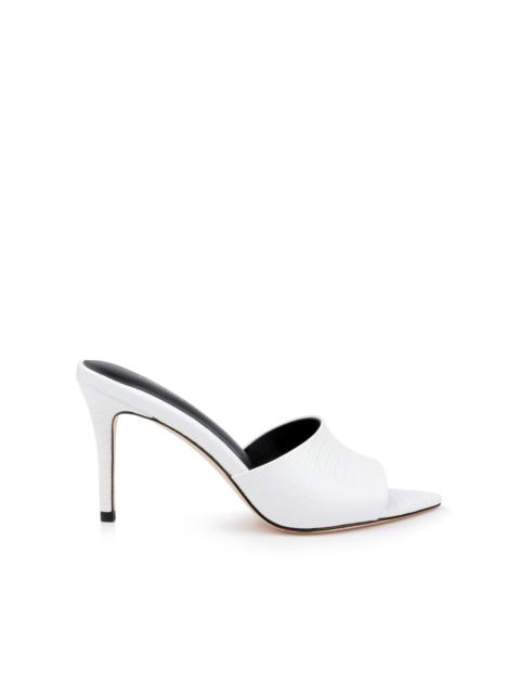 L'AGENCE Lolita Leather Open-Toe Mule