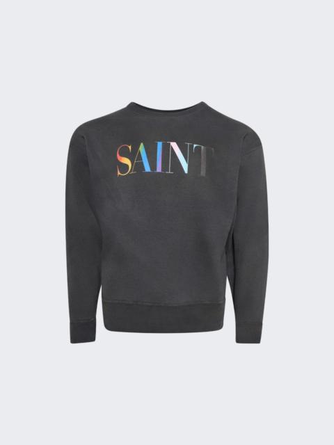 SAINT M×××××× Crewneck Sweatshirt Black
