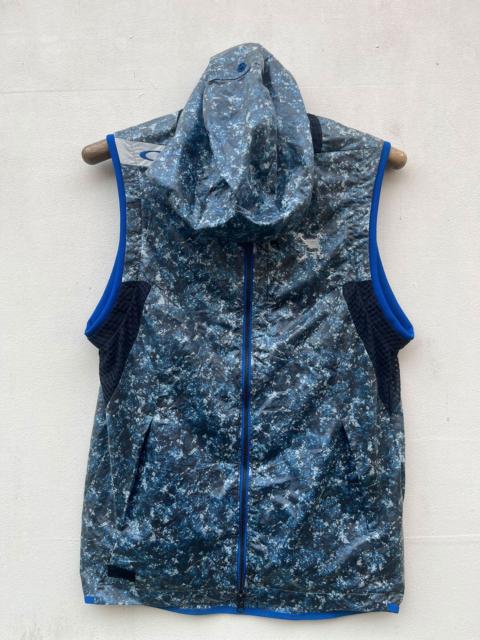 OAKLEY Oakley Sleeveless Camoulage Hoodie Zipper Vest Light Jacket