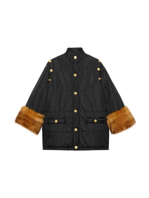 GUCCI Detachable Sleeves Padded Jacket