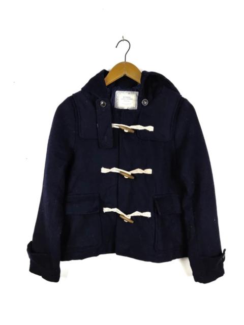 BEAMS PLUS  Final Drop! Cropped Duffel Coat Wool Winter Jacket