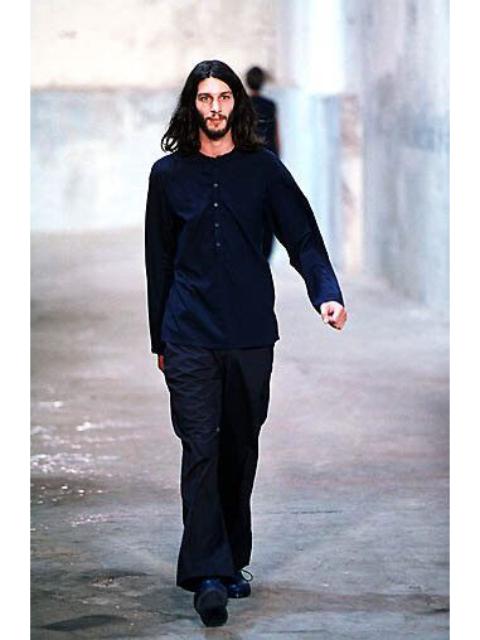 Other Designers Vintage Issey Miyake Men 2000 S/S Pleated Kurta Shirt