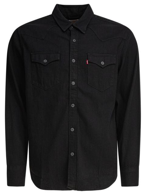 Levi's Barstow Western Standard - Marble Black Denim Rinse