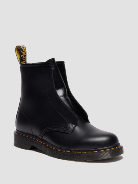 Dr. Martens 1460 LACELESS Smooth Leather Slip On Boots