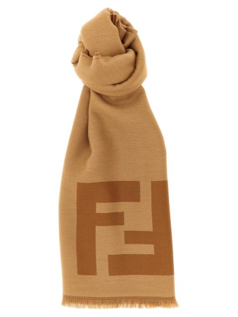 FENDI Fendi Men Ff Macro Scarf