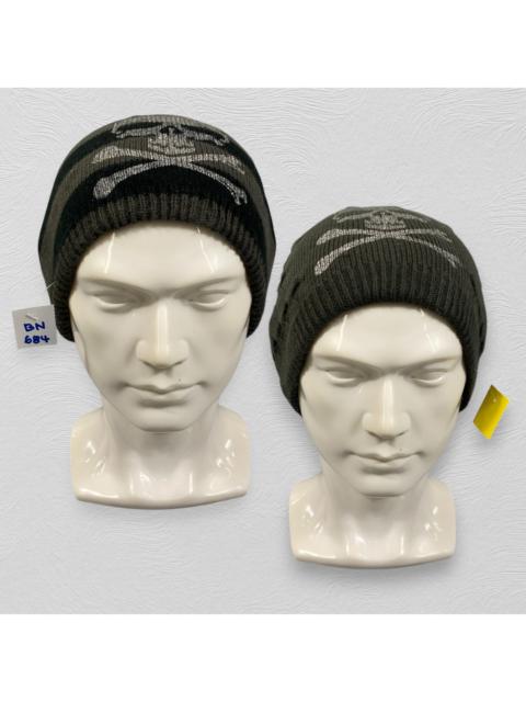 Other Designers Other - Skulls Reversible Design Slouchy Snow Cap -BN684