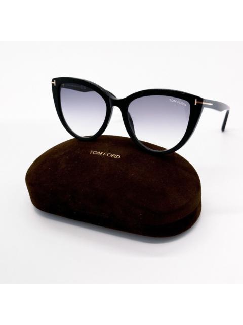 TOM FORD NEW TOM FORD ISABELLA-02 TF915 01B WOMEN SUNGLASSES FT0915/S