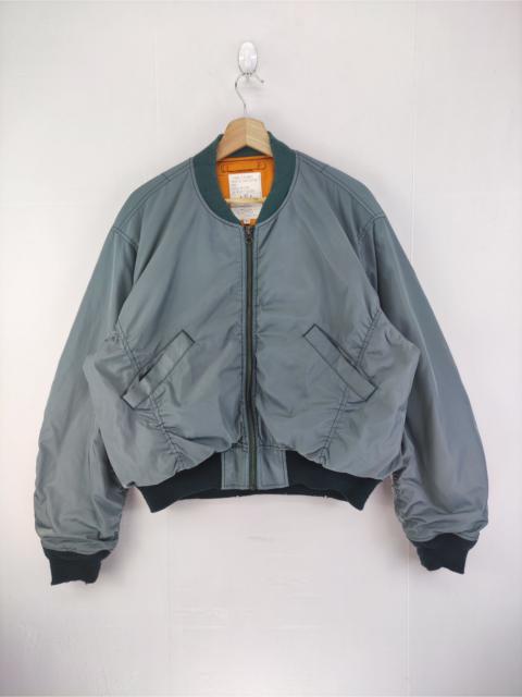 Other Designers Vintage Bomber Jacket Moussy Design Zipper