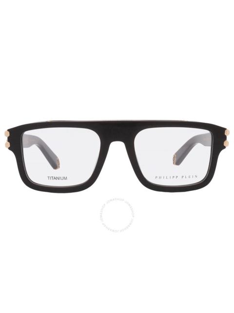 PHILIPP PLEIN Philipp Plein Demo Browline Men's Eyeglasses VPP021M 700 53