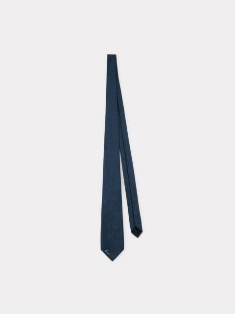 KENZO Wide tie in silk