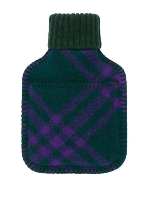 BURBERRY LONDON ENGLAND - BURBERRY LONDON ENGLAND Check Wool Hot Water Bottle