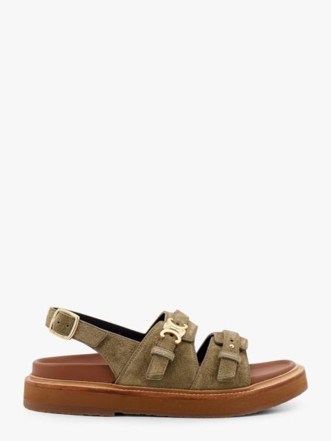 Celine Women Celine Green Sandals