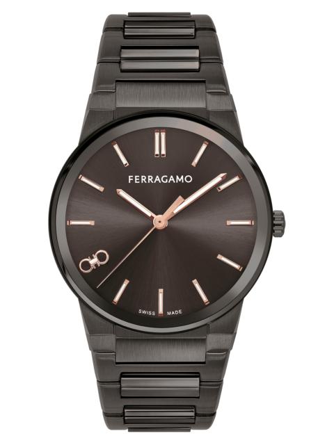 FERRAGAMO Infinity Sapphire Bracelet Watch, 41mm