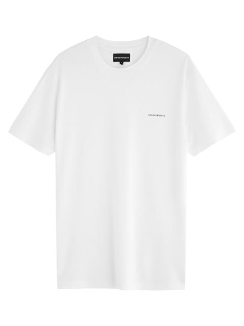 EMPORIO ARMANI Emporio Armani Logo-print Stretch-jersey T-shirt