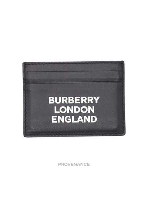 Burberry BURBERRY LONDON ENGLAND Card Holder Wallet - Black