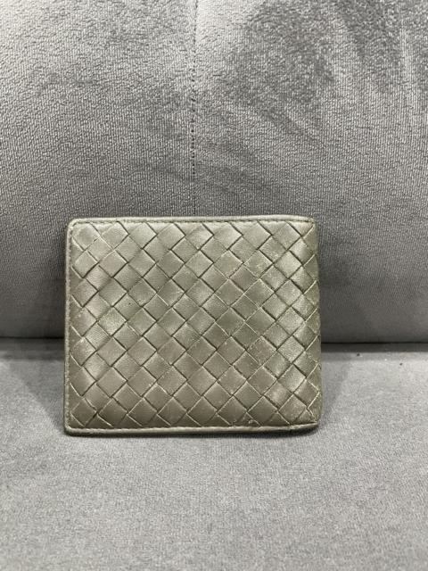 Bottega Veneta Authentic BOTTEGA VENETA MEN’S Green Leather Wallet