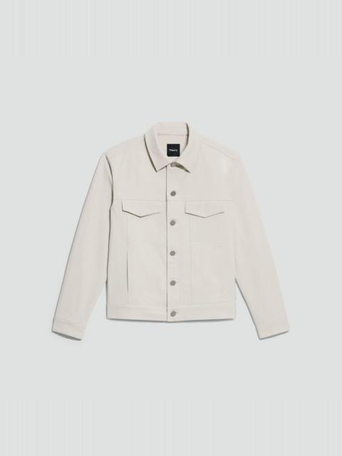 Theory River Trucker Jacket in Neoteric Twill