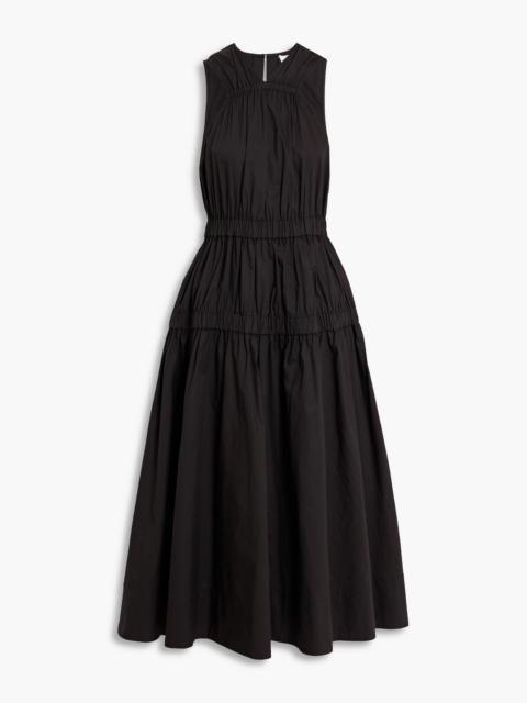 Proenza Schouler Tiered cotton-poplin midi dress