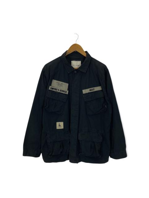 WTAPS ☀️WTAPS TRANSFORM NAM64 MILITARY BLACK JACKET