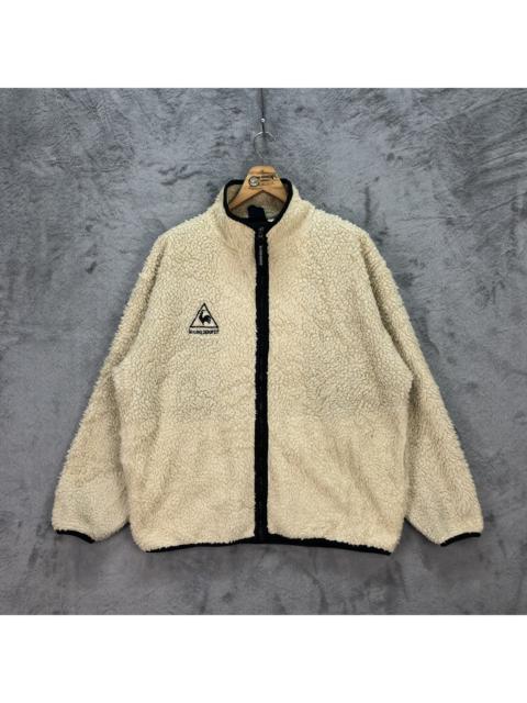 Other Designers Vintage - Vintage Le Coq Sportif Deep Pile Fleece #5940-214
