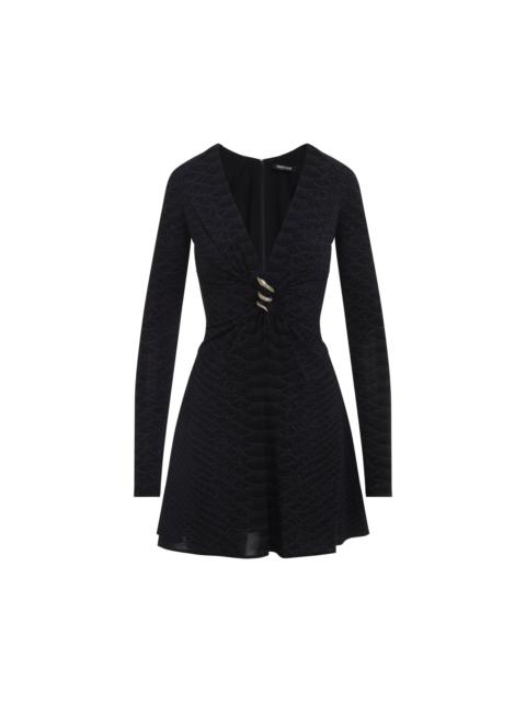 Roberto Cavalli Roberto Cavalli Serpentine Mini Dress Women