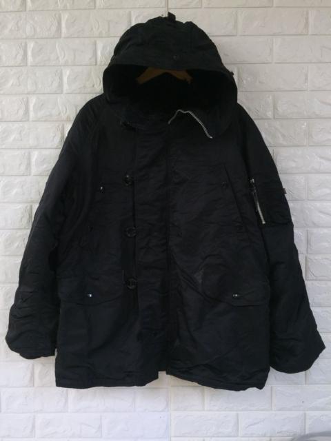 Other Designers Vintage - ALPHA INDUSTRIAL MILITARY B-3 PILOT JACKET
