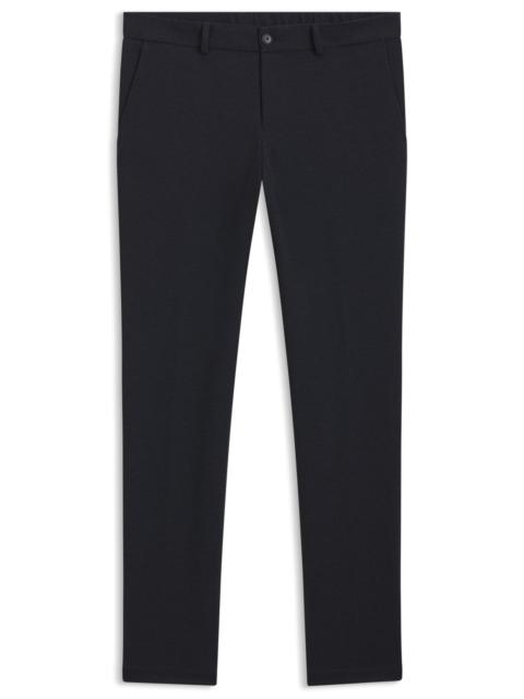 BOSS SLIM-FIT TROUSERS IN PERFORMANCE-STRETCH FABRIC