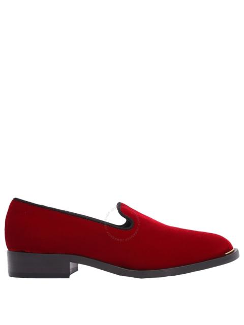 Giuseppe Zanotti Giuseppe Zanotti Lyidia Velvet-Effect Loafers