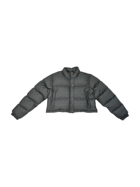Chrome Hearts Chrome Hearts CH Plus Monogram Cropped Puffer Jacket Black Charcoal