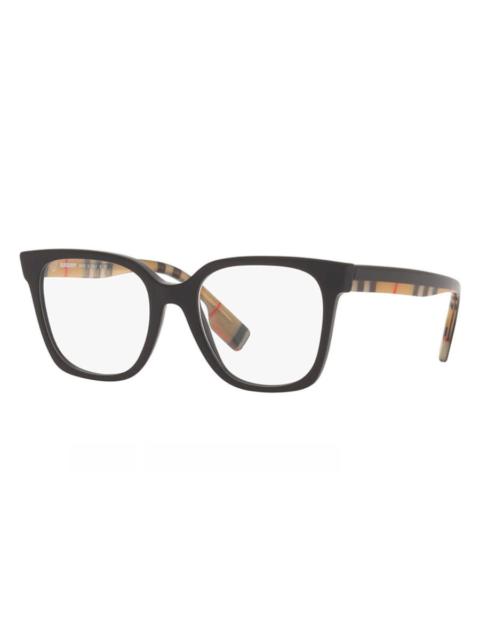 Burberry Burberry Ladies Black Square Eyeglass Frames BE2347 3942