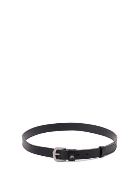 Valentino Valentino Garavani Men `Vlogo Signature` Leather Belt
