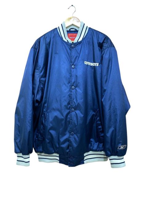 Other Designers NFL × Reebok × Vintage - Vintage 90s Dallas Cowboys Reebok Varsity Lightweight Jacket