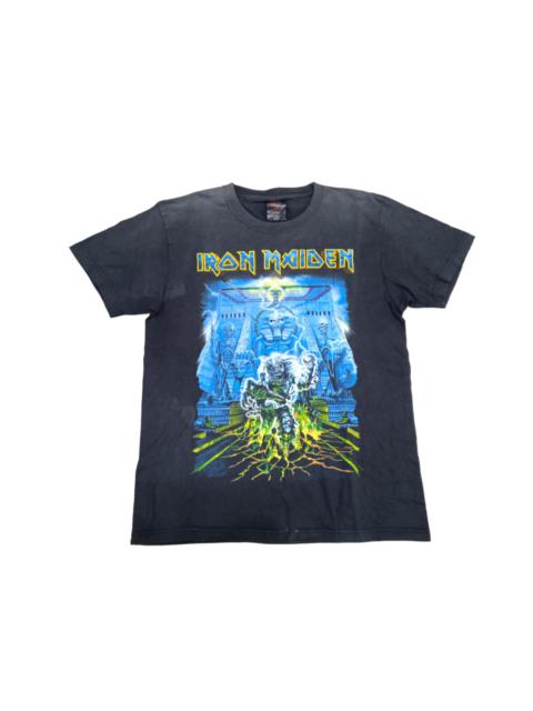 Streetwear - Vintage 00s Iron Maiden T-Shirt Distressed