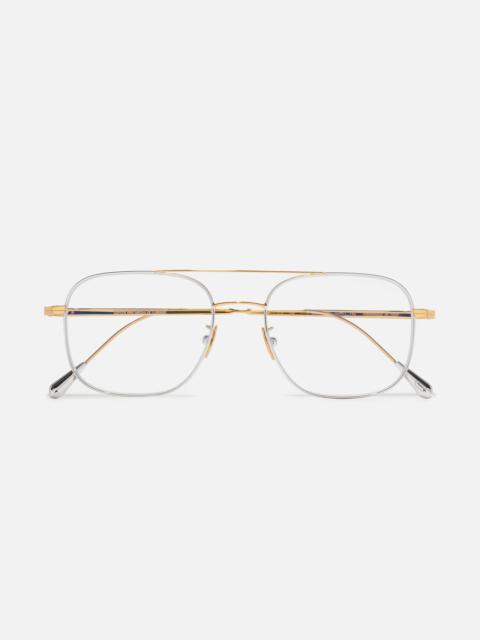 CUTLER AND GROSS 0003 AVIATOR OPTICAL GLASSES