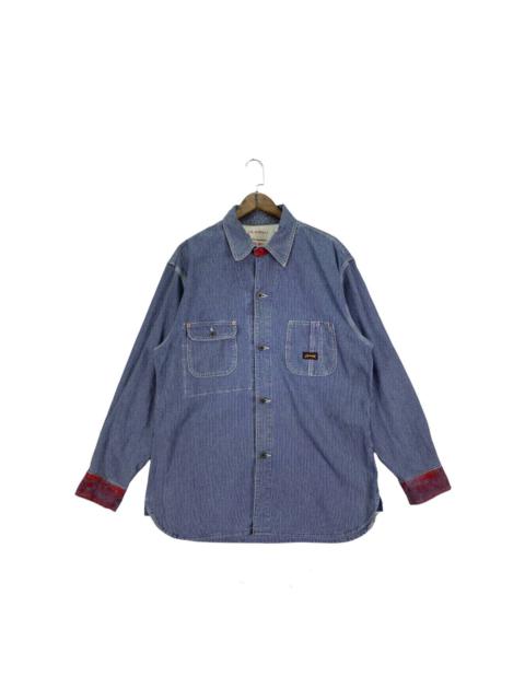Other Designers Union Made - J.D Made Overall Company Hickory Striped Jacket
