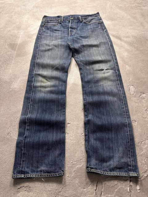 Levi's Vintage Levi’s 501 Mud Washed Distressed Denim Jeans Kapital