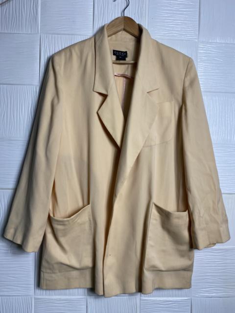 GUCCI Rare gucci blaazer coat unbottom jacket