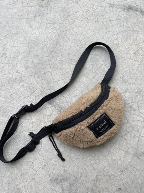 Other Designers Japanese Brand - Unisex W-Closet Sherpa fanny waist bum bag