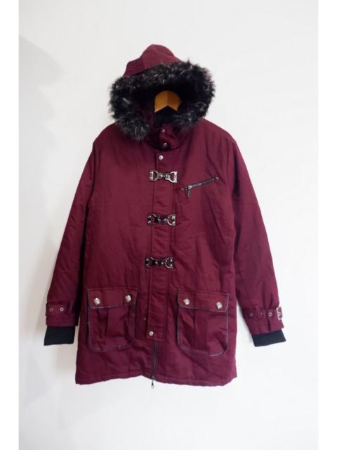 Other Designers Faux Fur In The Attic Duffle Parkas