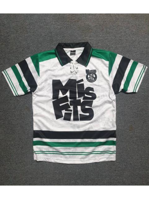Archival Clothing - Misfits white green streetwear jersey