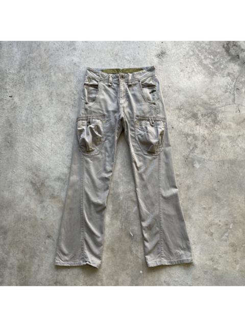 Other Designers Vintage - Vtg Japanese 9 Multipocket Tactical Cargo Pants/ PARACHUTE