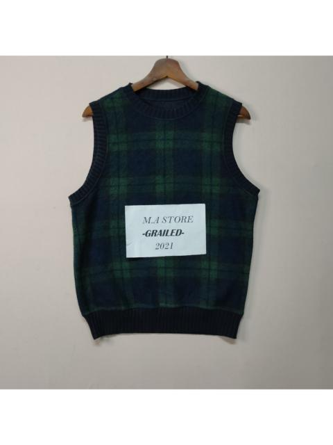 Other Designers Vintage - Vintage Unbranded Checkred Design Reversable Vest
