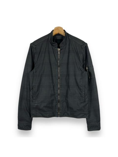 Other Designers DAVID NAMAN - 🔥 DAVID MAYER NAMAN ITALIAN PLAID BIKER JACKET - S