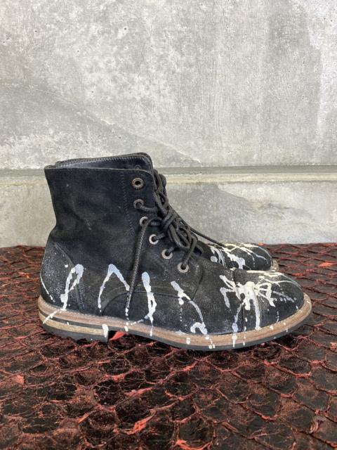 Dolce & Gabbana VINTAGE 2003 DOLCE & GABBANA PAINTER BOOT 8.5