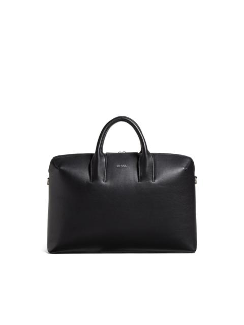 leather briefcase