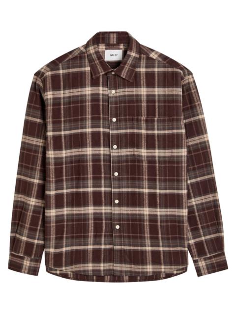 NN07 NN07 Deon Plaid Cotton Shirt
