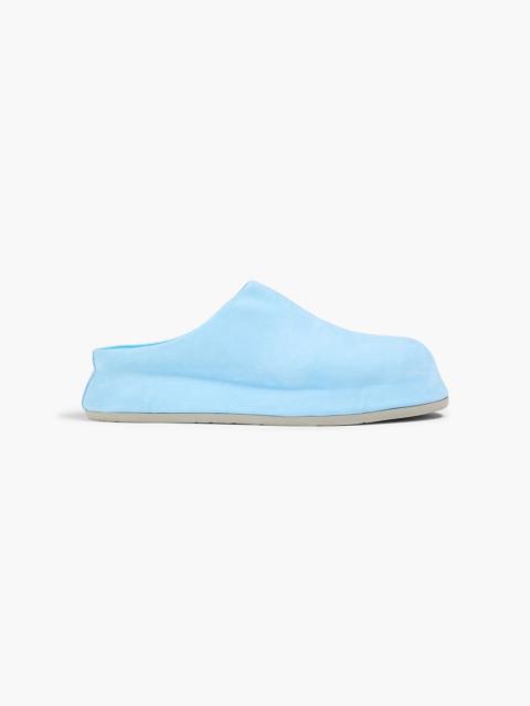 JACQUEMUS Les Mules Bricciola nubuck clogs