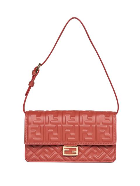 FENDI Fendi Women Brown Wallet On Chain Baguette Minibag
