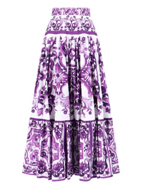 Dolce & Gabbana MAXI PLEATED SKIRT